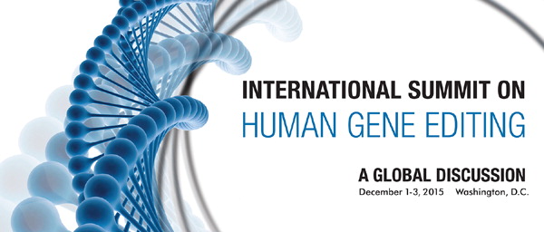 ヒトゲノム編集国際会議のプログラム