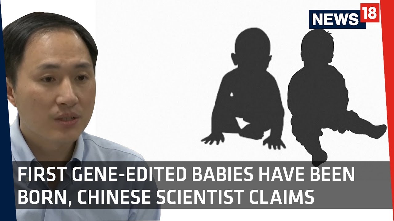 中国の研究者によるゲノム編集ベビーの誕生を伝えるニュース