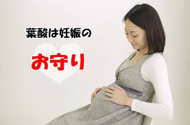 妊娠の際に積極的な摂取が必要であることをアピールする図