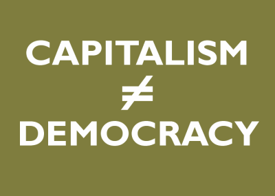 資本主義と民主主義は相いれない　と主張する人たち