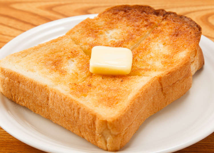 小麦パンのトーストの写真