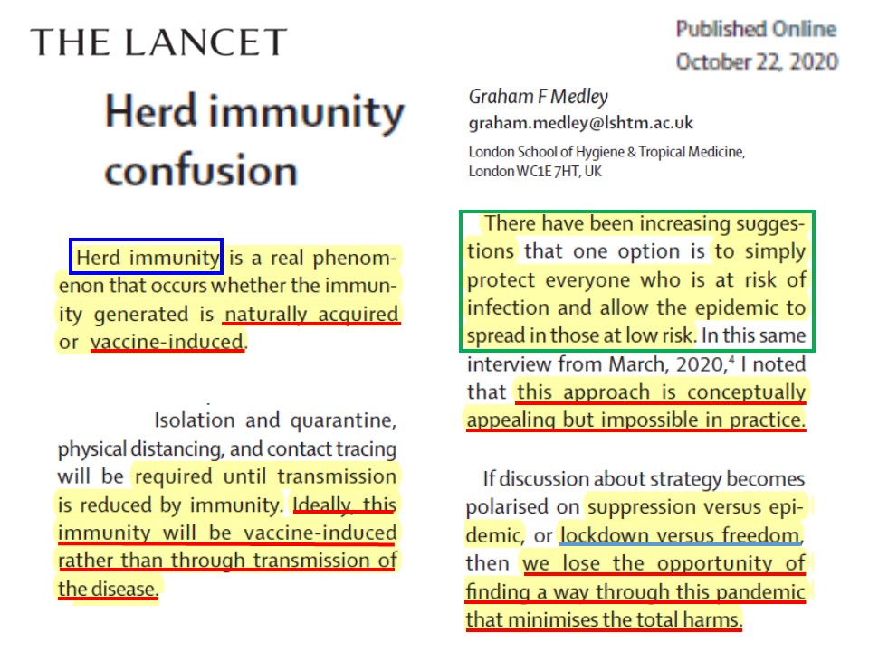 集団免疫の概念は誤解されているという趣旨の論文