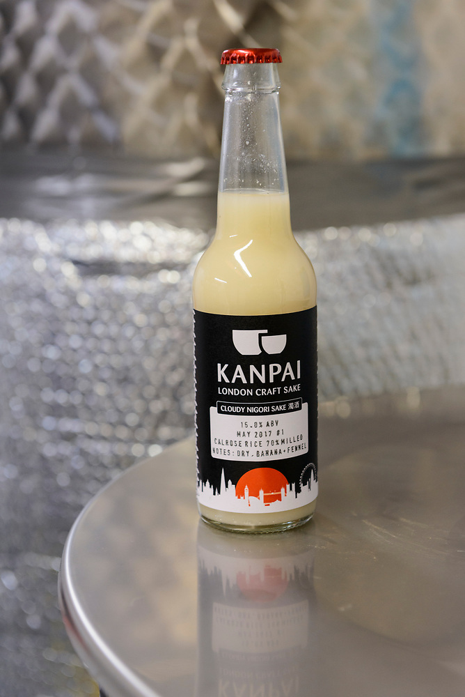 KANPAIで醸造された濁り酒